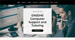 Desktop Screenshot of enseme.com