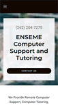 Mobile Screenshot of enseme.com