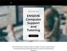 Tablet Screenshot of enseme.com